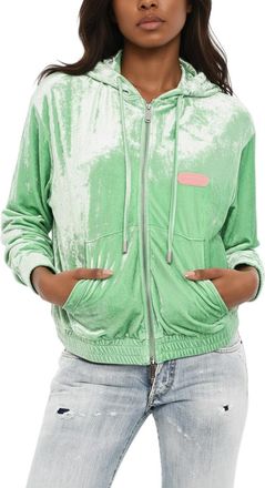 Dsquared2 Green Tie Die Hood Sweatshirt