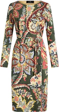 Etro Etro Printed Midi Dress