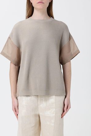 Brunello Cucinelli Maglia di cotone Brunello Cucinelli