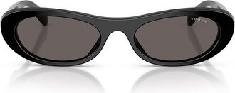 Vogue Sunglasses Vo5695 Su W44/87 Black/Smoke Gray Women