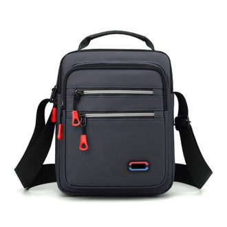 Generic Compatible For Mens business crossbody bag(Dark blue)