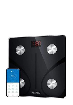 Les Tendances Renpho Body Weight Scales, K&ouml;rperanalysewaage Black
