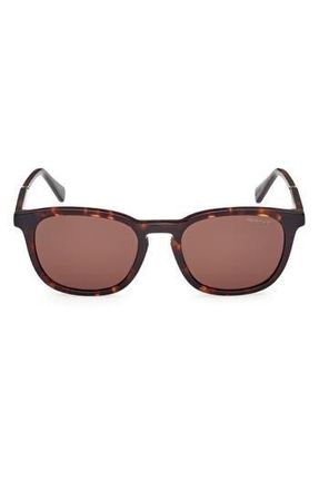 GANT Keyhole Sunglasses in Dark Havana /Brown at Nordstrom Rack