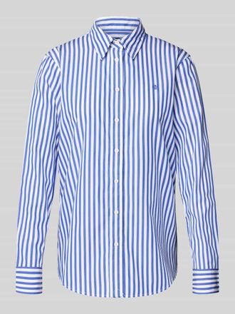 Lauren Ralph Lauren Hemdbluse mit Knopfleiste Modell JAMELKO in Hellblau, Gr&ouml;&szlig;e XS