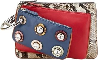 Fendi Pre-owned Clutches, female, Multicolor, Size: ONE SIZE Pre-owned Leather clutches
