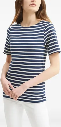 Saint James T-shirt a righe - Blu