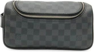 Louis Vuitton Pre-owned Damier Graphite reiszak - unisex - Vintage Tassen - Zwart - ONE Size - Vintage