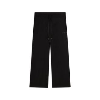 Freddy Pantaloni Sportivi Cropped con gamba Wide Leg e strass