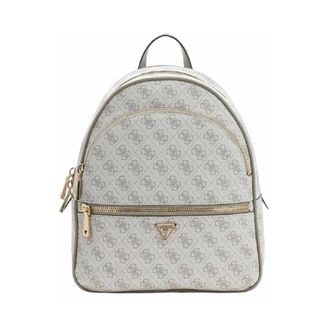 Guess Manhattan II Large Backpack - female - Guess - Backpacks - White - ONE SIZE - Bags