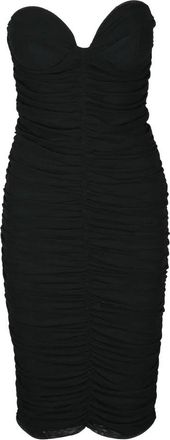 Actualee Draped Dress - Black