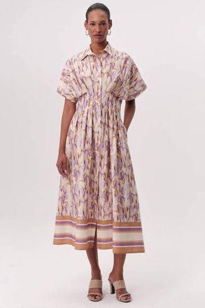 Exquise Kenya Midi Dress In Multi