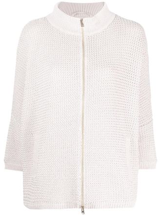 Herno Vest met hoge hals - Roze