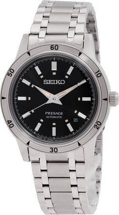 Seiko Presage Automatic Black Dial Mens Watch SRPL09J1