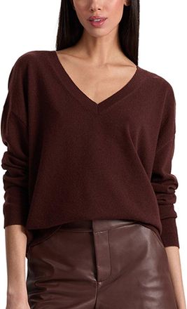 Alice & Olivia Alice + Olivia Williams Easy Cashmere-Blend Pullover