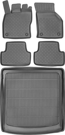 OEM Volkswagen Golf Vii Variant / Kombi De 2012 A 2020. Juego De Alfombrillas Para Coche Y Maletero