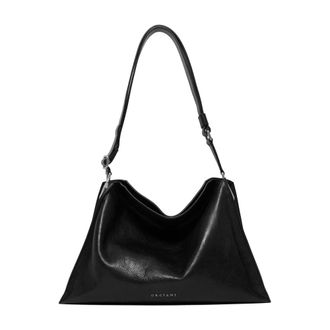 Orciani Trinity Lagoon Midi - Dames - Tassen - Zwart - Maat: ONE Size Leer