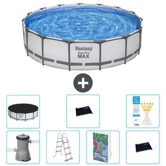 Bestway Piscina Bestway Steel Pro Max Redonda - 457x122 Cm - 8-piezas S562