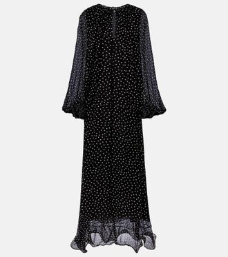 Dorothee Schumacher Abito lungo Dancing Dots a pois