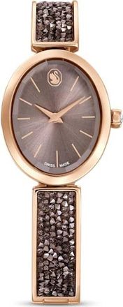 Swarovski Crystal Rock Oval Quartz Ladies Watch 5656857