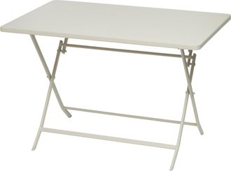 Hesperide Tavolo pieghevole 110x70x71 cm Greensboro argilla