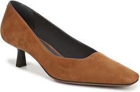 Franco Sarto Ryan Square Toe Pump in Saddle Brown at Nordstrom Rack, Size 8