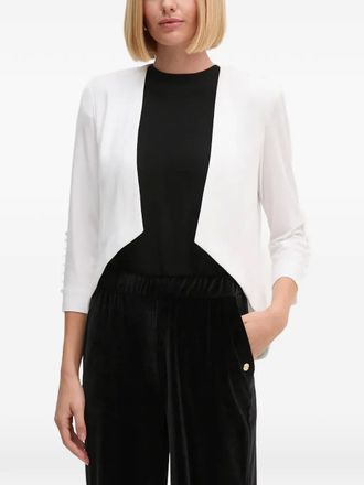 Joseph Ribkoff button-detail jacket - women - Polyester/Elastane - 40 - White