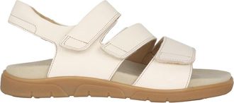 Ara Off White Leren Dames Sandaal - Dames - Sandalen - Beige - 39 EU - Schoenen