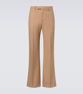 Valentino Virgin wool gabardine flared pants