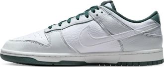 Nike Mens Dunk Low Retro Se Sneakers In Photon Dust/white-Vintage Green