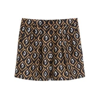 Max Mara Casual Shorts, female, Multicolor, Size: 2XS Short Rombos