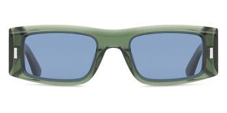 Calvin Klein CK23537S 300 Mens Sunglasses Green Size 52