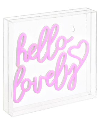 Jonathan Y Designs Jonathan Y Hello Lovely Contemporary Glam Acrylic Neon Lighting