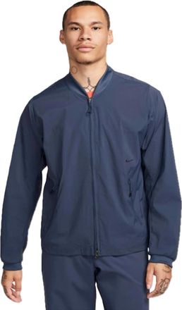 Nike APS Repel Versatile Bomber Jacket, Mens, Navy, FN3006-437 (UK, Alpha, L, Regular, Regular, THUNDER BLUE/SAIL/(REFBLK))