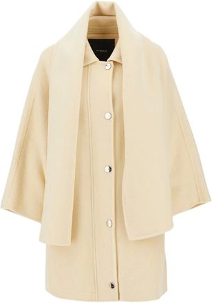 Pinko Cappa Ciclamino - - Jackets - Donna - Beige - S