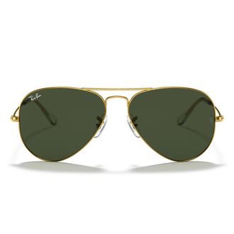 Ray-Ban Sunglasses Rb3025 001 Aviator Gold/Green G 15 Unisex