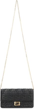 Fendi Baguette Leather Wallet on Chain