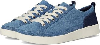 Vionic Womens Vionic Winny 2 Sneakers Light Blue Denim Lace-Up Shoes ZOGG2508