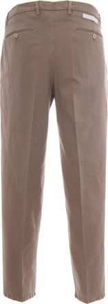 BRIGLIA 1949 Mens Trousers Manhattan Biscuit Cotton