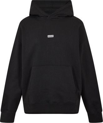 HUGO BOSS Hugo Mens Over The Head Hoodie in Black - Size X-Small
