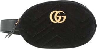 Gucci Pre-owned Belt Bags, female, Black, Size: ONE SIZE Pre-owned Vintage Belt Bag