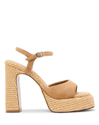 Steve Madden Liandra-Raff Sandal TAN SUEDE