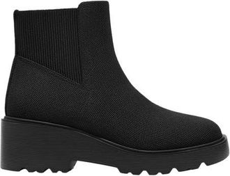 Vivaia Round-Toe Chunky Platform Travel Boots in Black at Nordstrom, Size 6.5