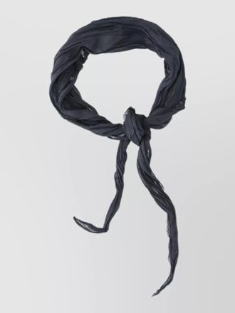 Ami rectangular crinkled lightweight scarf accessory