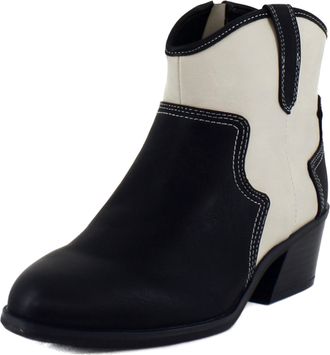 Dr. Scholls Womens Lasso, Black/Off White, 4.5 UK