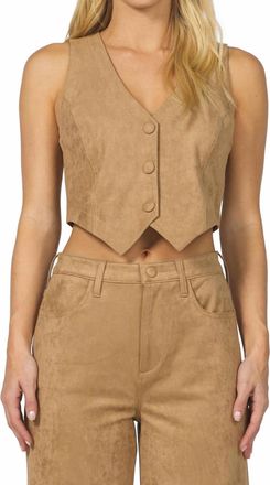 Dear John Denim Drea Vest In Toffee
