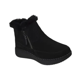 Skechers Womens Wilshire BLVD Fresh Zip Trainers, Black, 4.5 UK