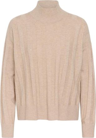Inwear Coltrui - Dames - Coltruien - Beige - L - Truien & Vesten