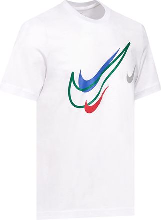 Nike Court T Shirt Mens Swoosh Logo Tee Short Sleeve Classic T Shirt White DQ3944 100 New Size XX-Large(XX-Large)