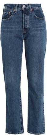 Levi's 501 CROP DARK INDIGO - FLAT FINISH