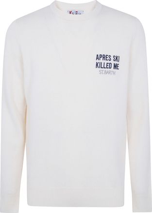MC2 Saint Barth Sweater Round Neck Heron